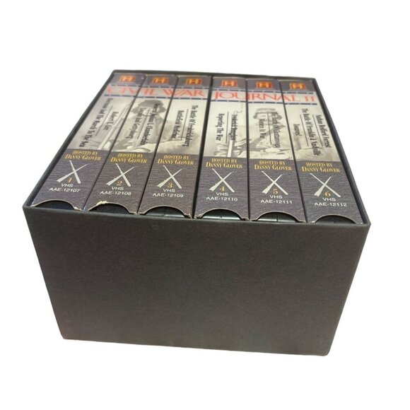 Civil War Journal II VHS Box Set By History Channel - Hosted By Danny Glover - 6 - Picture 3 of 4